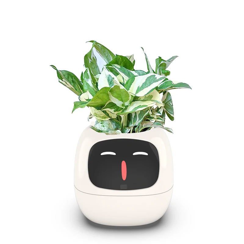 BloomSmart AI Flower Pot – Self-Watering Smart Planter