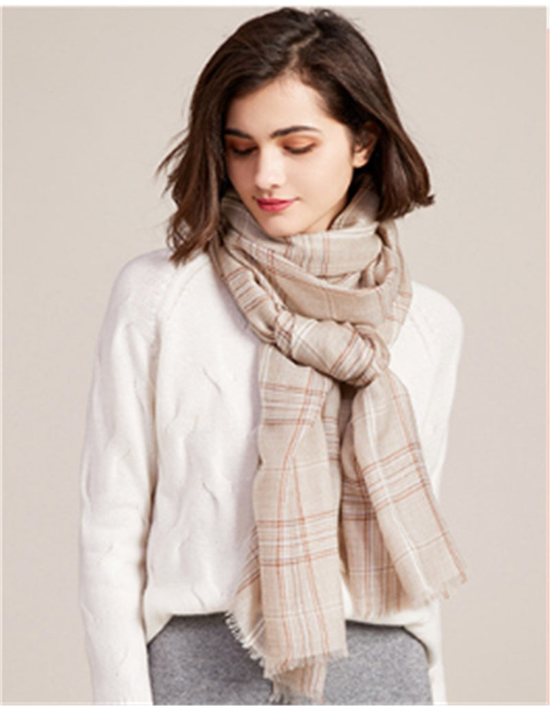 Worsted Cashmere Shawl