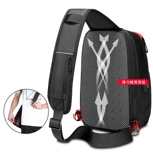 Men’s Waterproof Casual Shoulder Bag