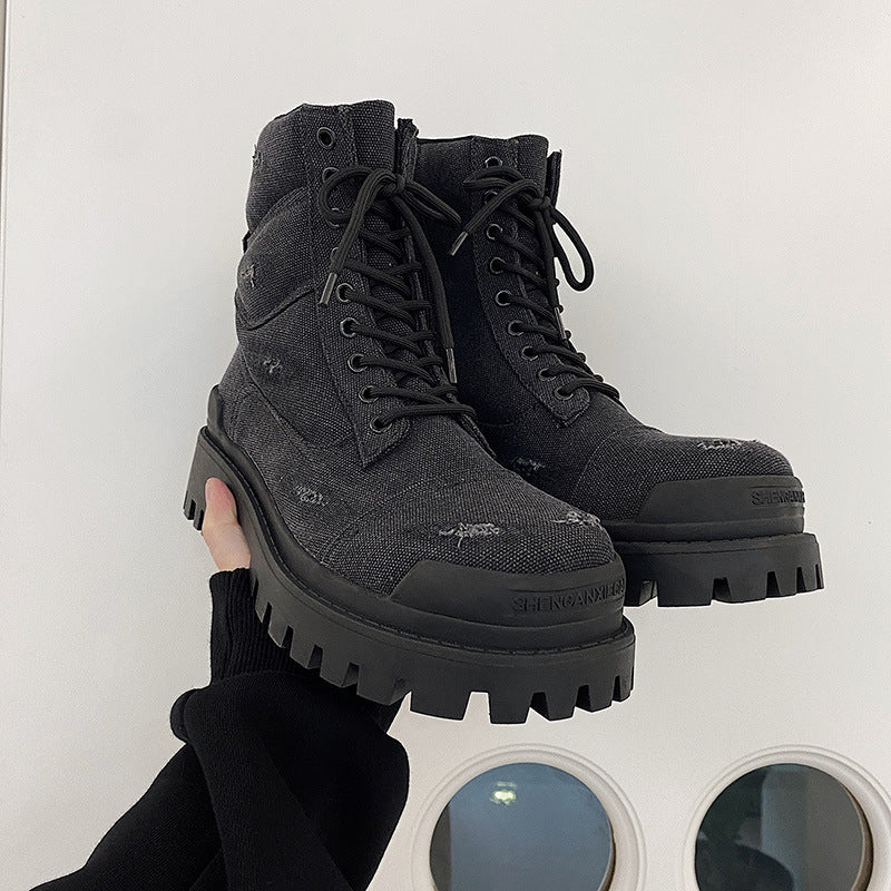 Men’s Distressed Workwear Boots