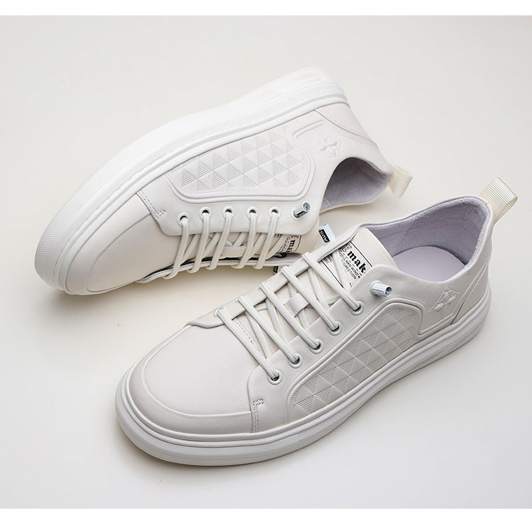 Men’s Cowhide Low Top Casual Shoes