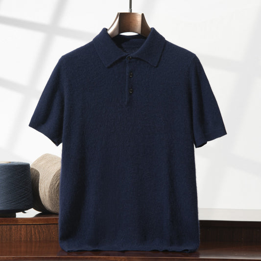 Men’s Business Casual Short Sleeve Knit