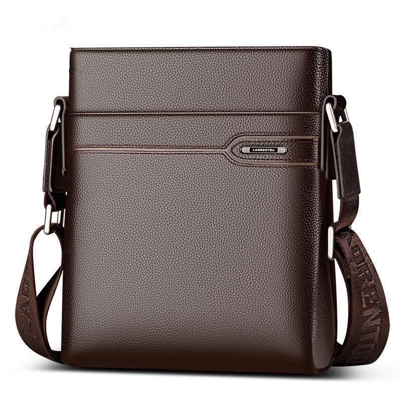 Men’s Cowhide Horizontal Business Briefcase