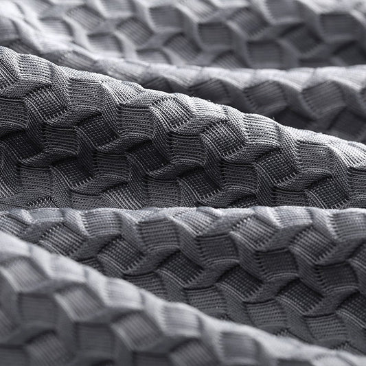 Men’s Ice Silk Houndstooth Set