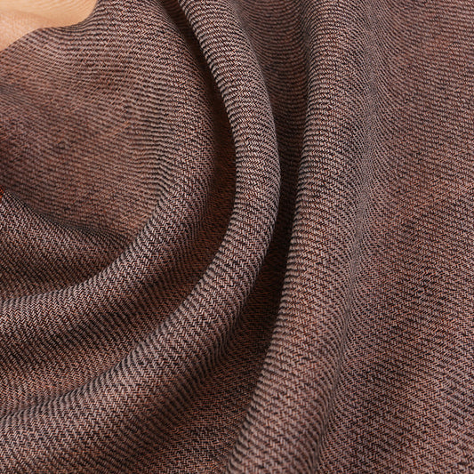 Plaid Fringe Long Scarf