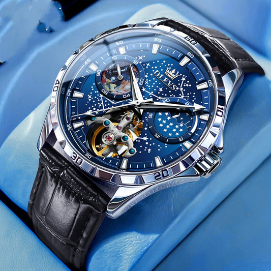 Luxury Sport Automatic Watch - Steel Bracelet