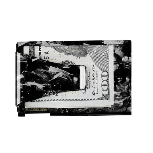 Carbon Fiber Cash & Card Slim Wallet