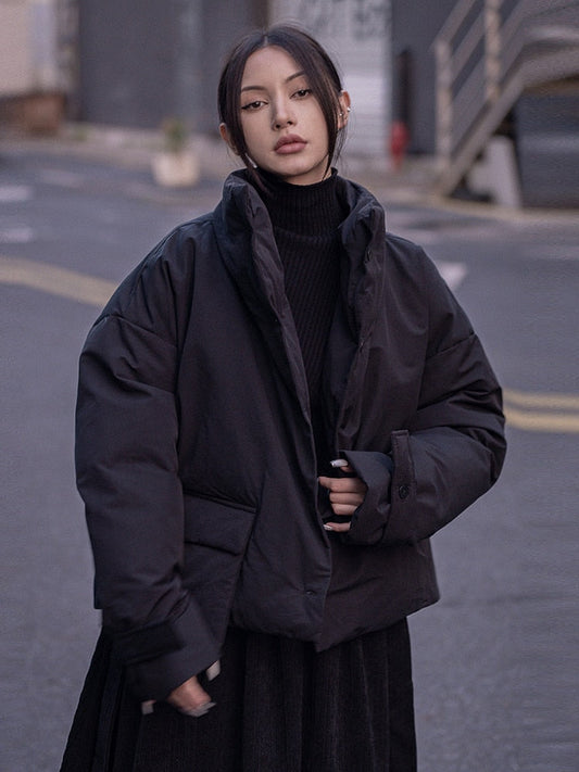 Eatan Puff Jacket - Black