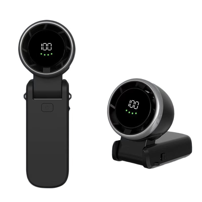 Handheld Turbo Fan – 5-Speed High-Power Portable Mini Fan