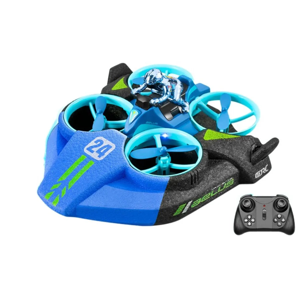 3-in-1 All-Terrain RC Drone – Fly, Drive & Sail Anywhere