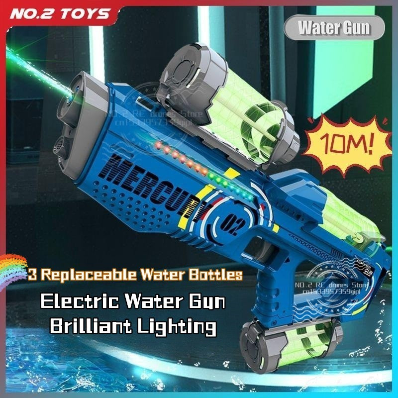 Summer Splash Electric Water Gun with LED Lights