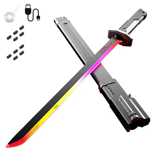 GlowBlade Light-Up Sword – Sparks & Smoke Special Effects