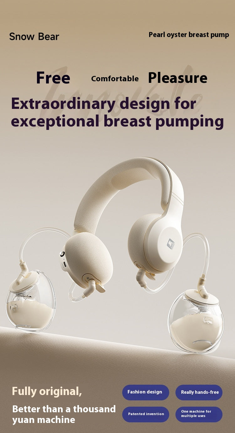 Wireless Hands-Free Breast Pump