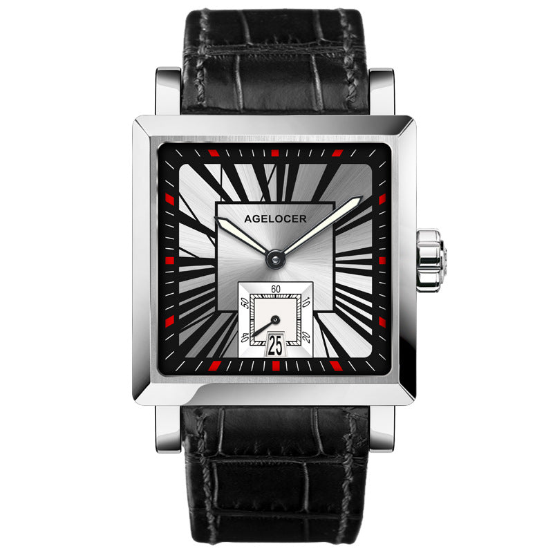 Classic Luxury Rectangular Automatic Watch