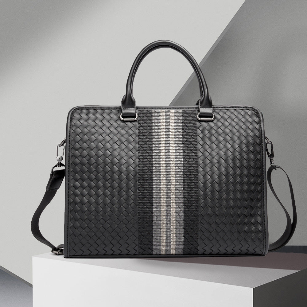 Men’s Woven Business Casual Briefcase