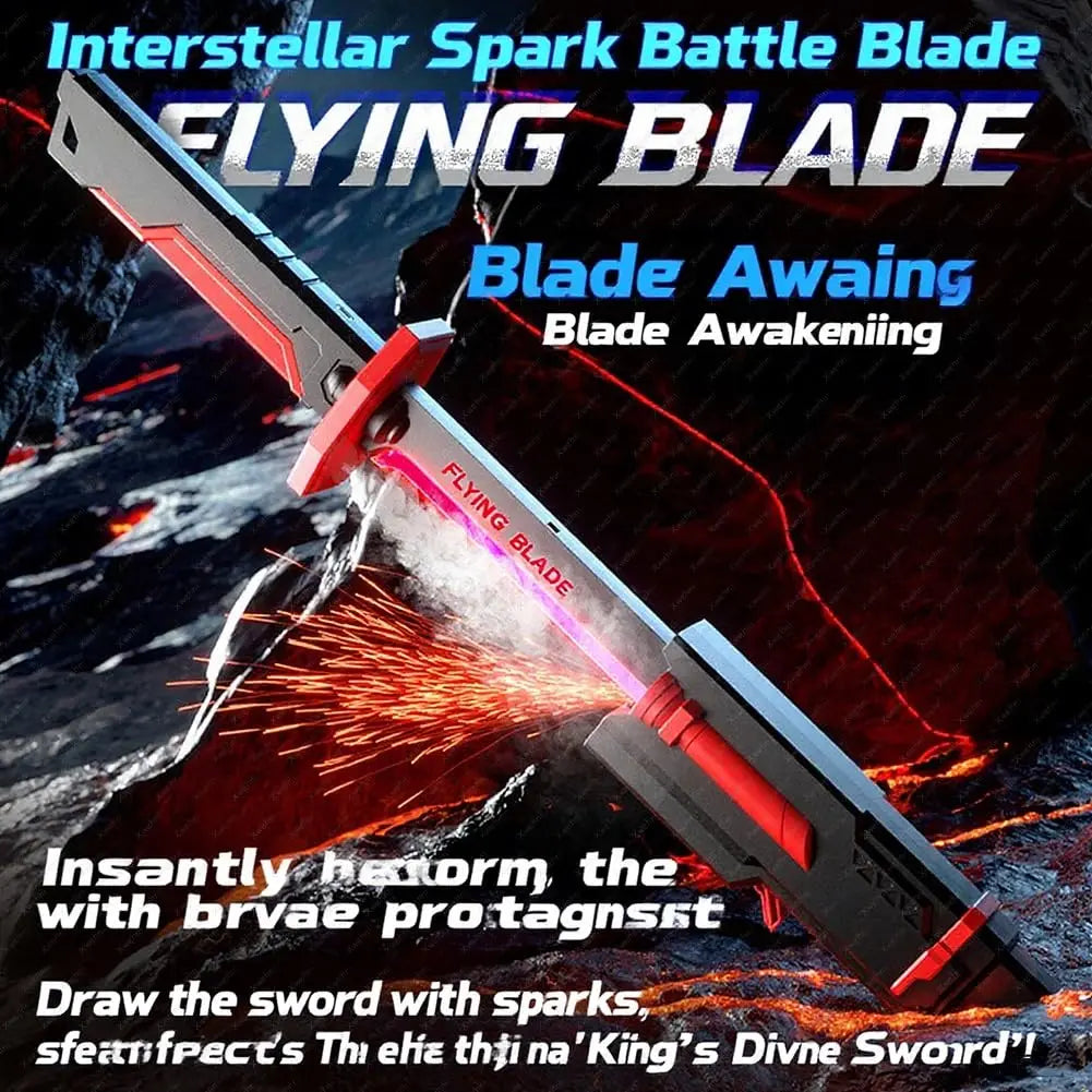 GlowBlade Light-Up Sword – Sparks & Smoke Special Effects