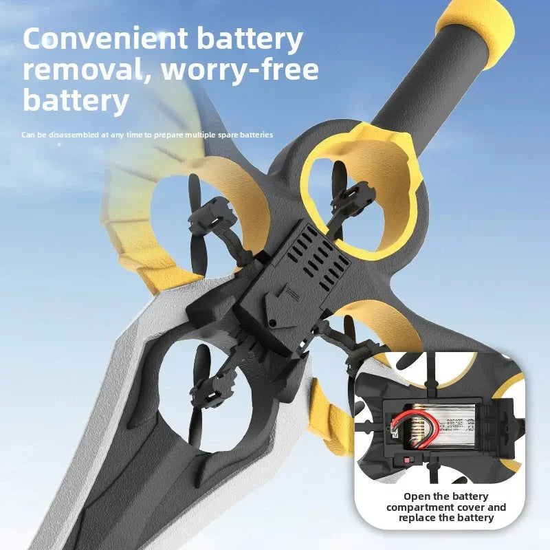 AeroBlade Flying Sword Drone – Futuristic RC Glider