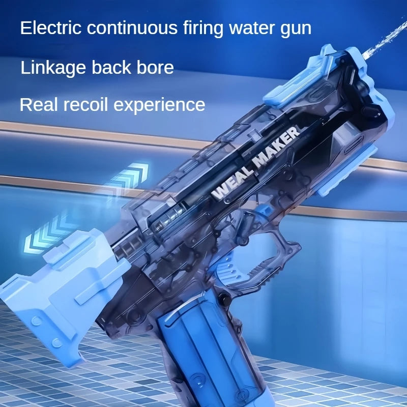 RapidFire Electric Water Blaster – Dual Tank Shooting Action