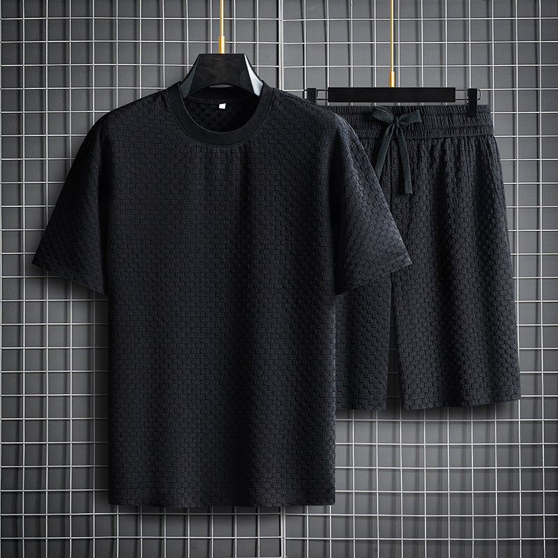 Men’s Short Sleeve Two Piece Set