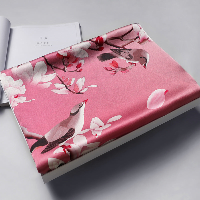Soft Blossom Print Scarf