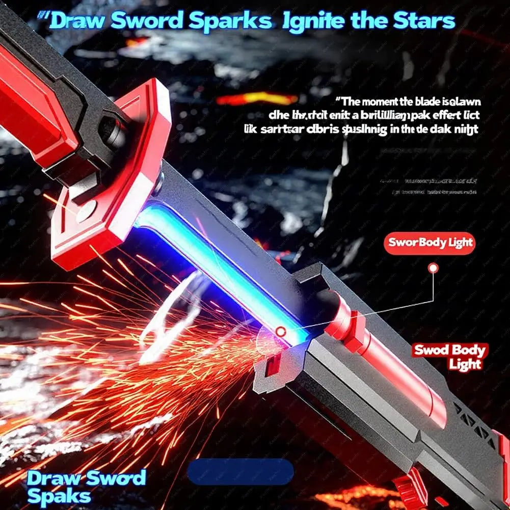 GlowBlade Light-Up Sword – Sparks & Smoke Special Effects