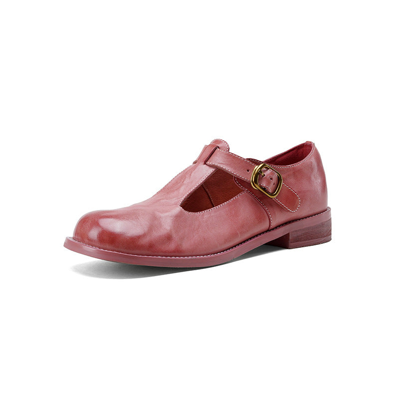 Retro Mary Jane Flats