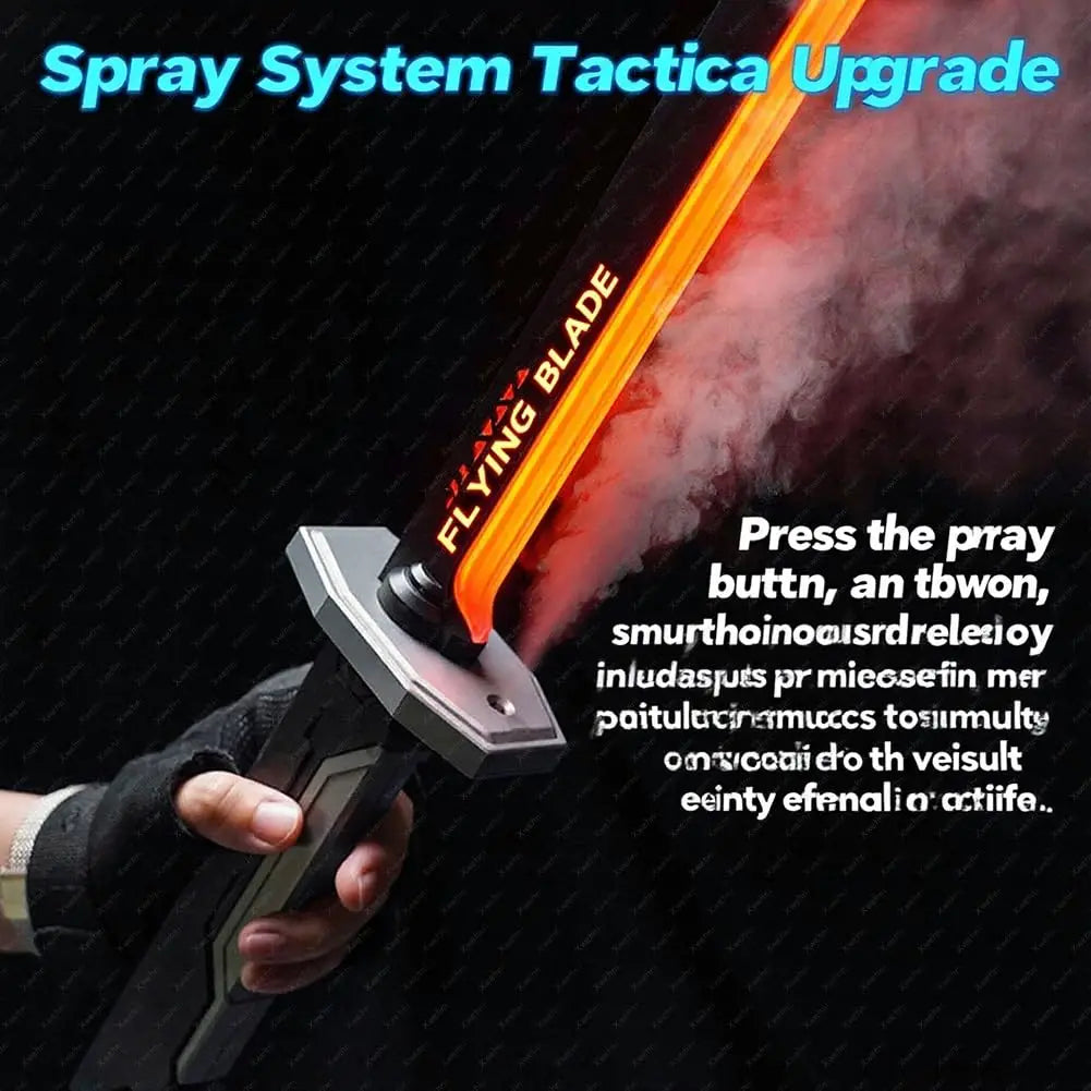 GlowBlade Light-Up Sword – Sparks & Smoke Special Effects