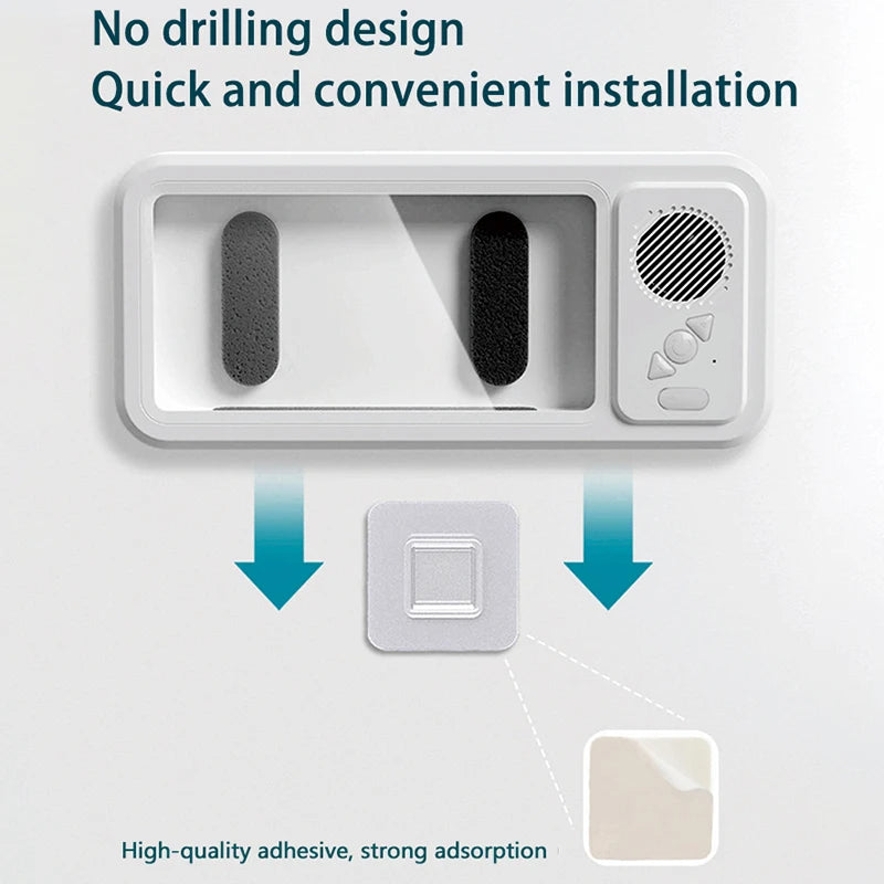 Shower Phone Case with Speaker – 360° Rotating Mount