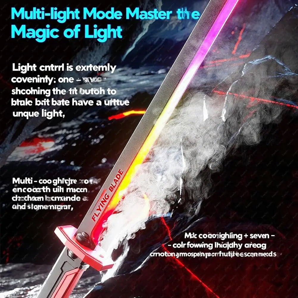 GlowBlade Light-Up Sword – Sparks & Smoke Special Effects