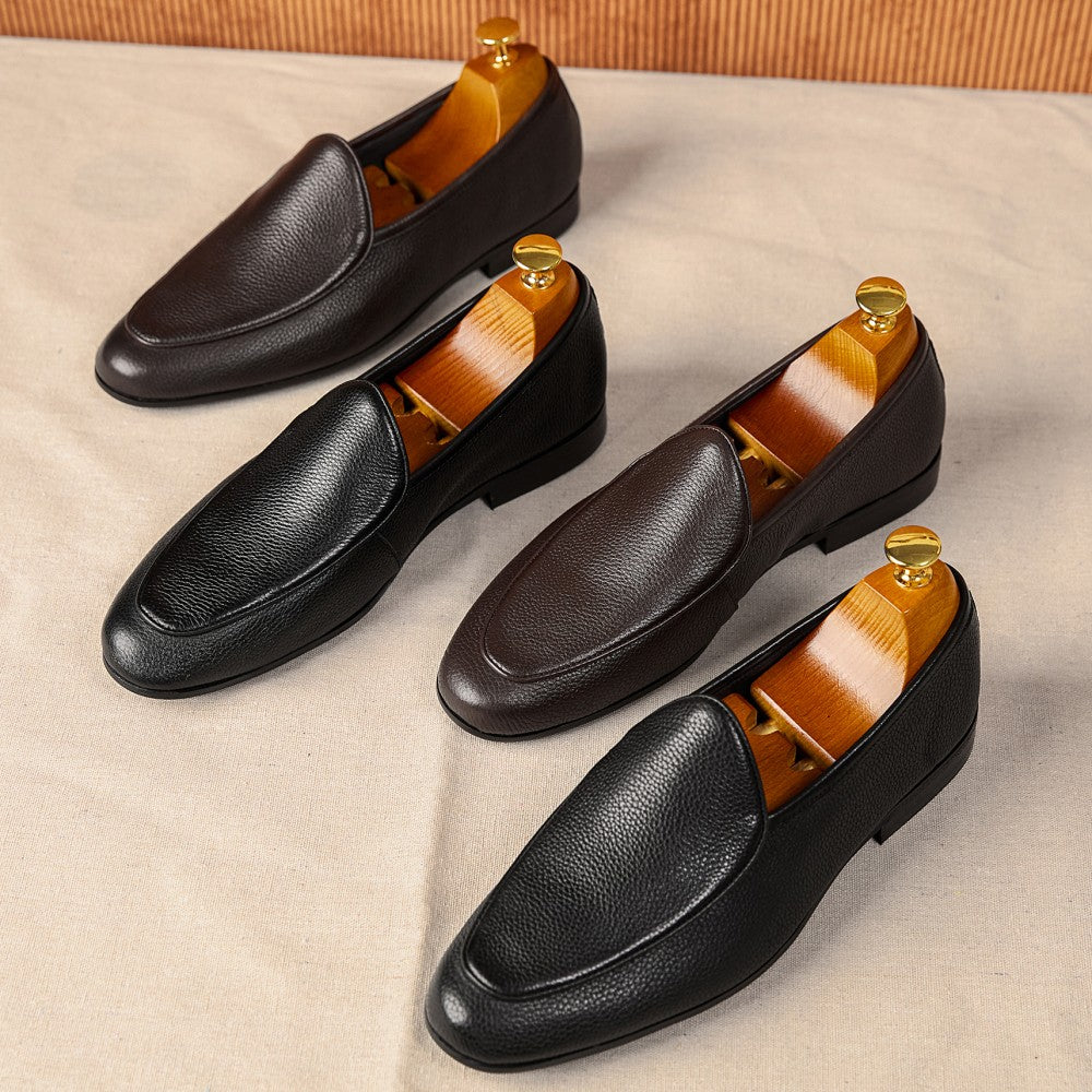 Men’s Summer Business Casual Leather Shoes