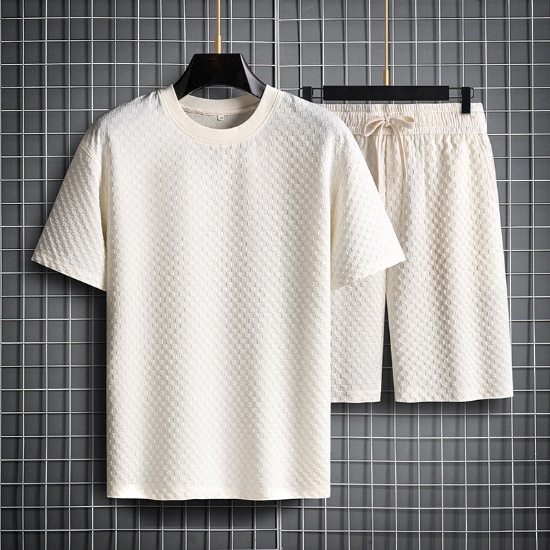 Men’s Short Sleeve Two Piece Set