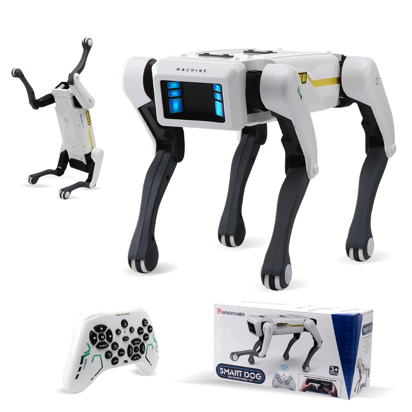 RoboPup Interactive AI Dog – Voice & App Controlled Smart Pet