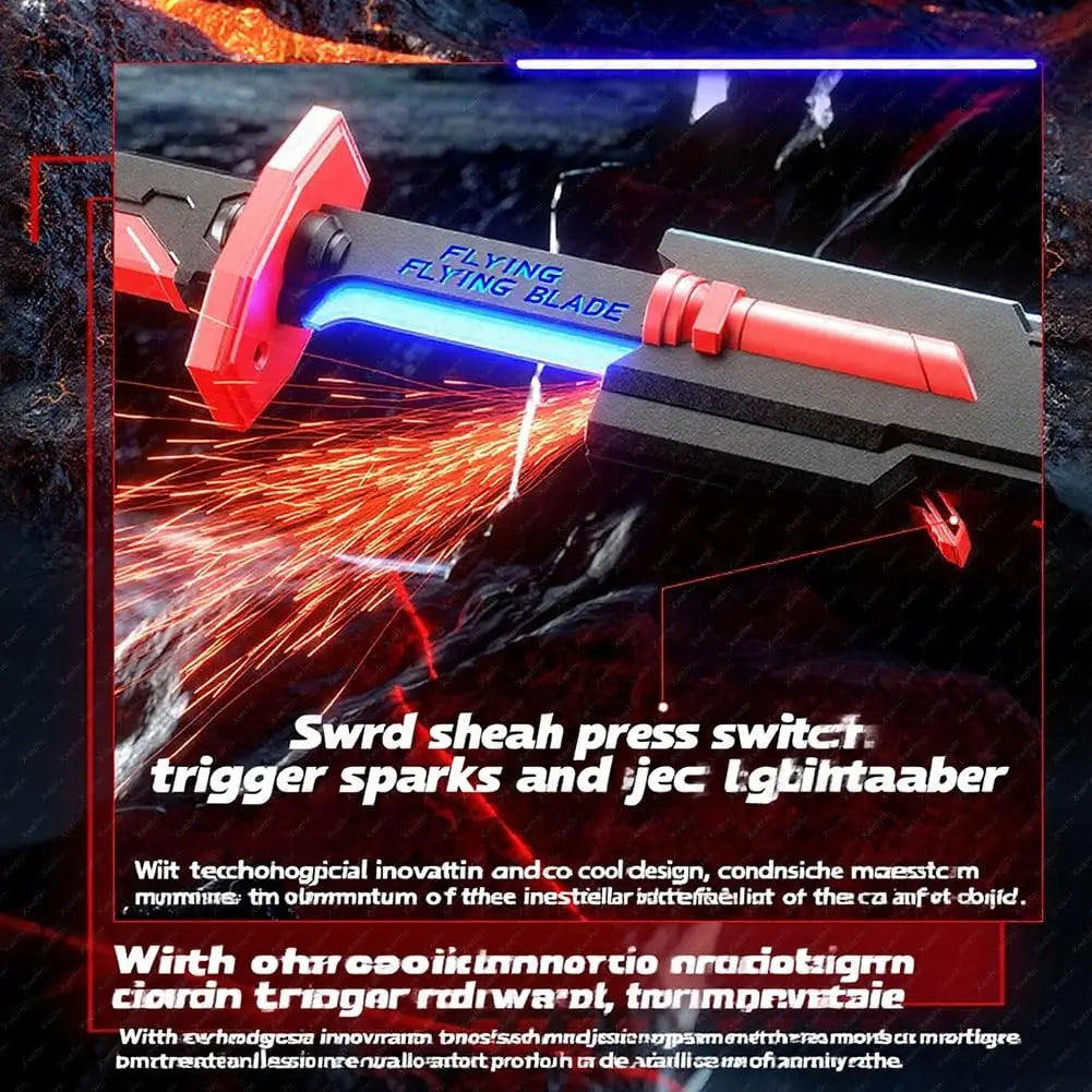 GlowBlade Light-Up Sword – Sparks & Smoke Special Effects