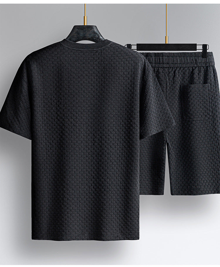 Men’s Short Sleeve Two Piece Set