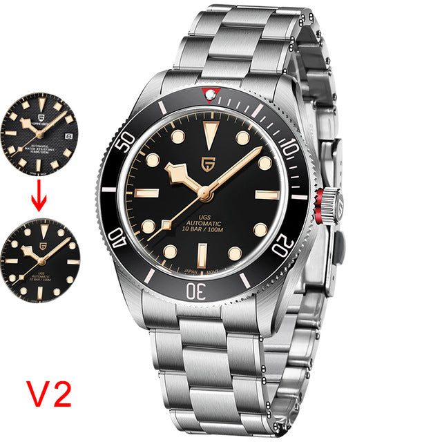 Luxury Steel Automatic Watch