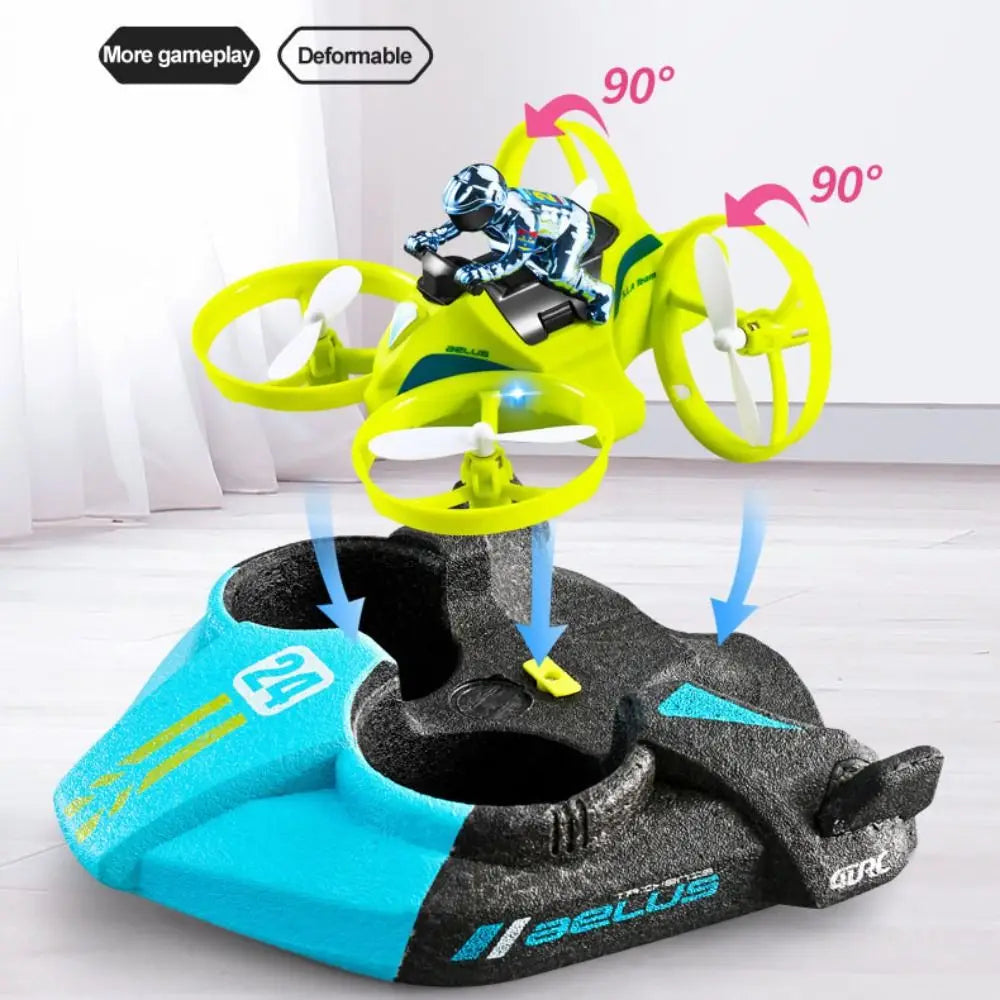 3-in-1 All-Terrain RC Drone – Fly, Drive & Sail Anywhere