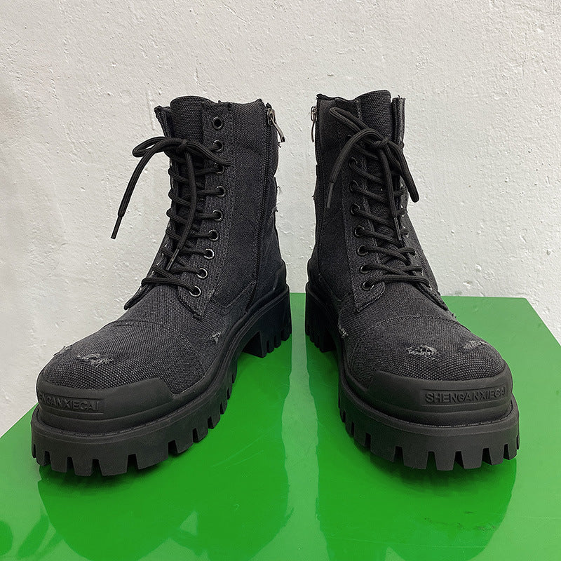 Men’s Distressed Workwear Boots