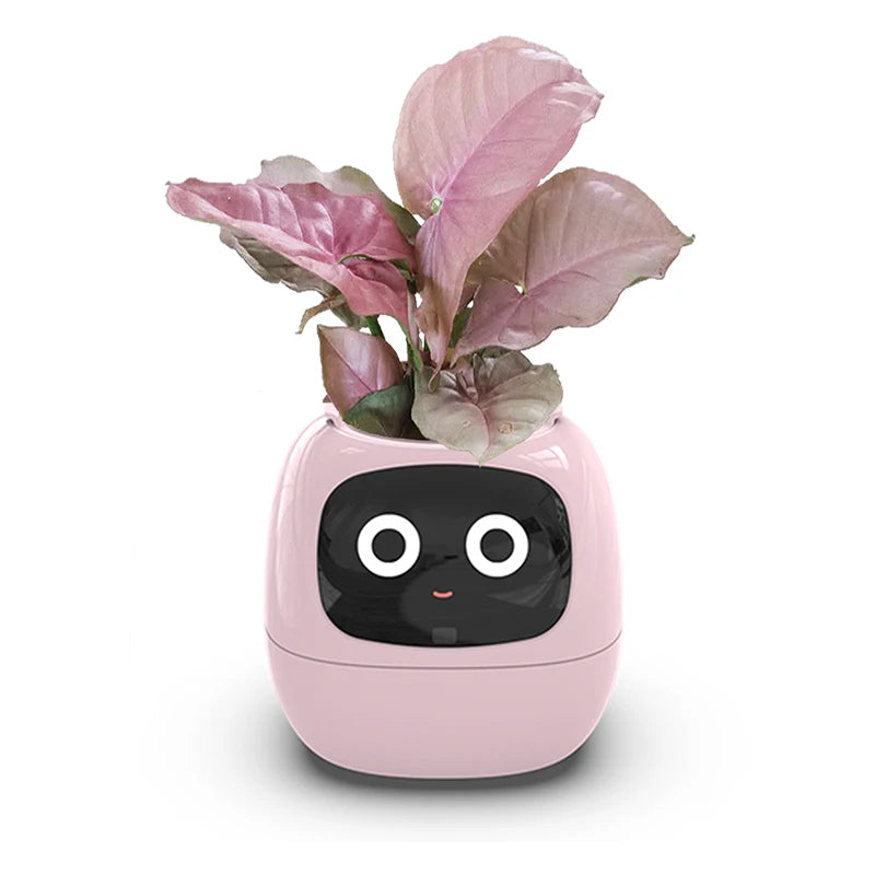 BloomSmart AI Flower Pot – Self-Watering Smart Planter