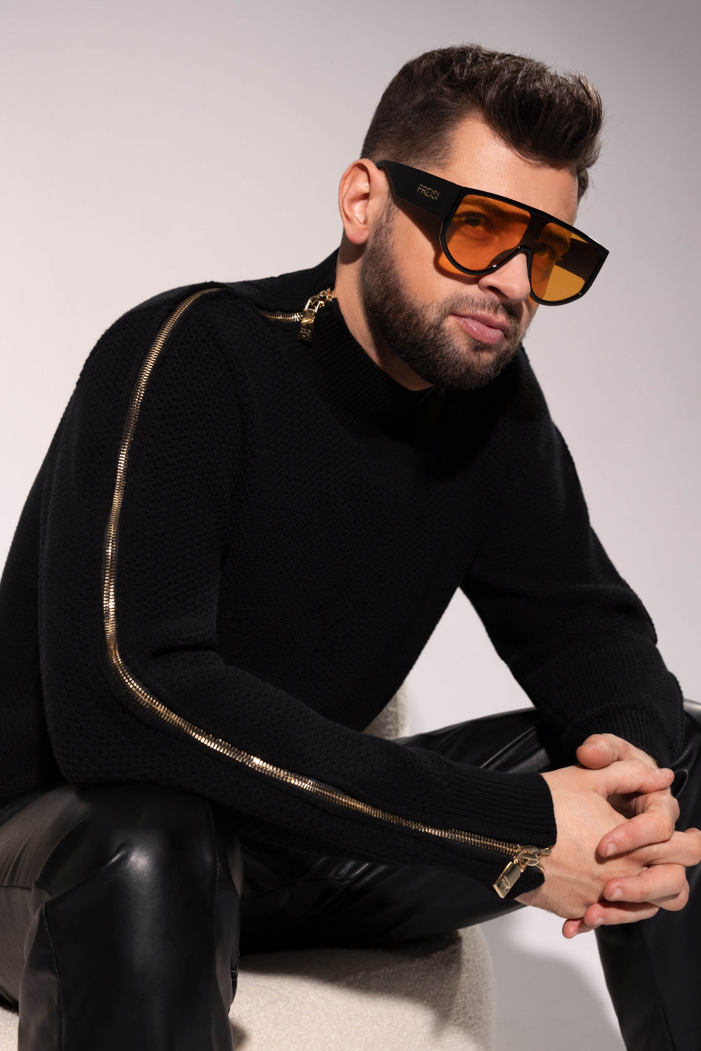 Obsidian Noir Luxury Freisi Sunglasses