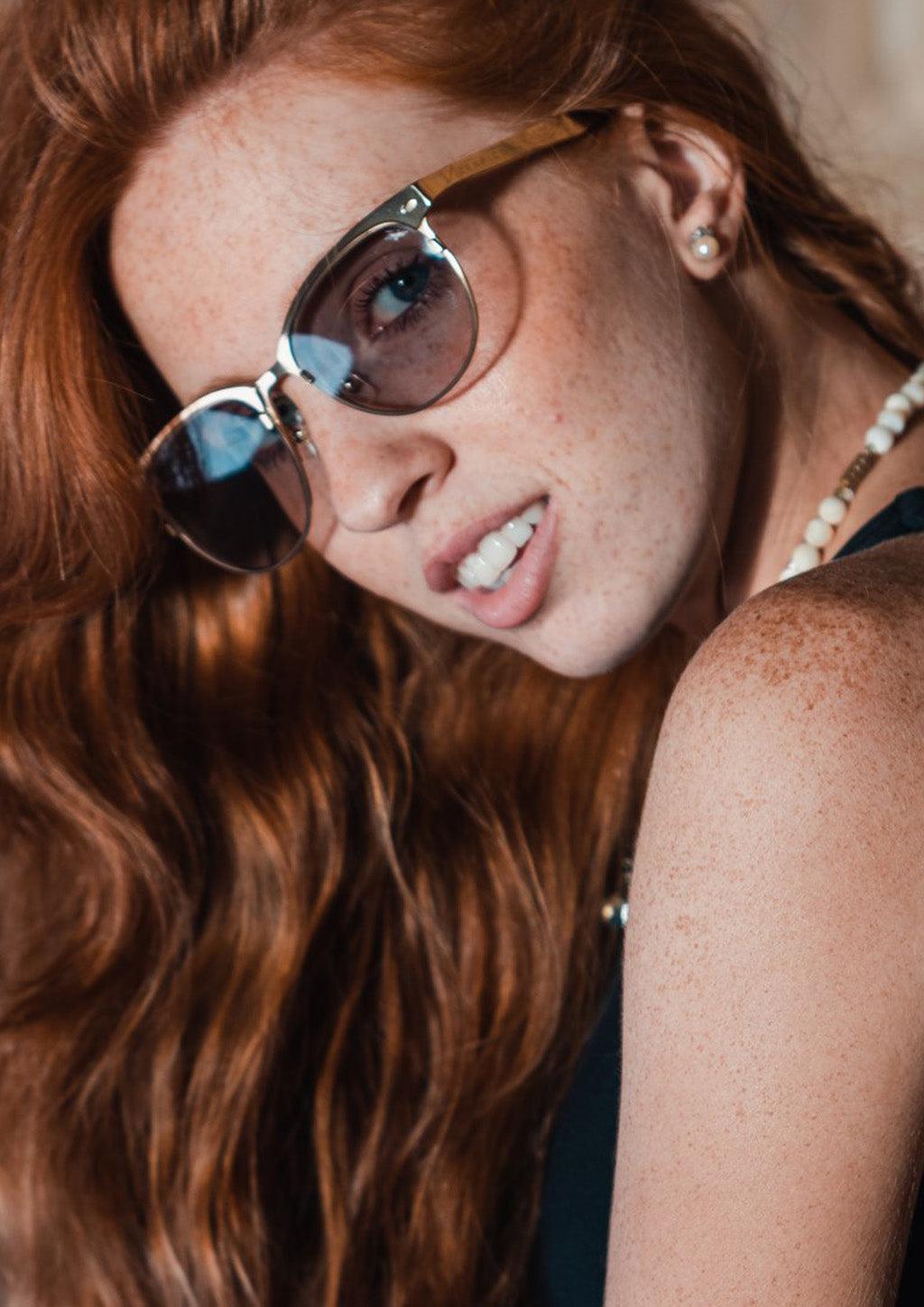 Titanium Clubmasters Sunglasses - V2 - 24K GOLD Plated - Pre Order