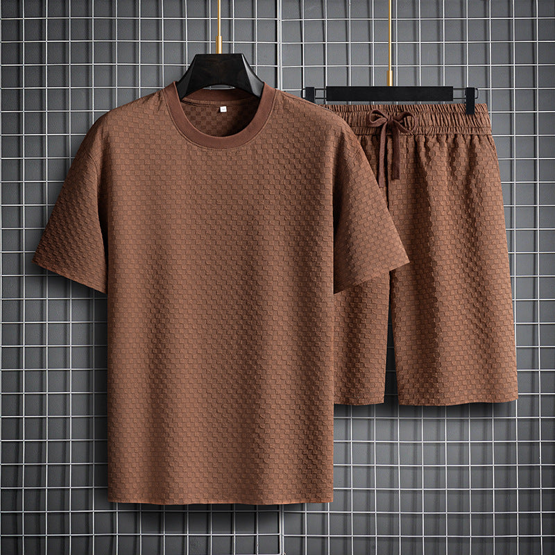 Men’s Short Sleeve Two Piece Set