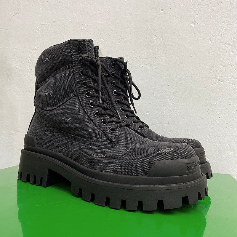 Men’s Distressed Workwear Boots