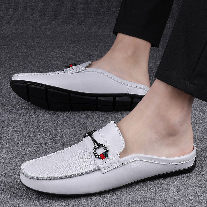 Men’s Leather Slip On Casual Shoes