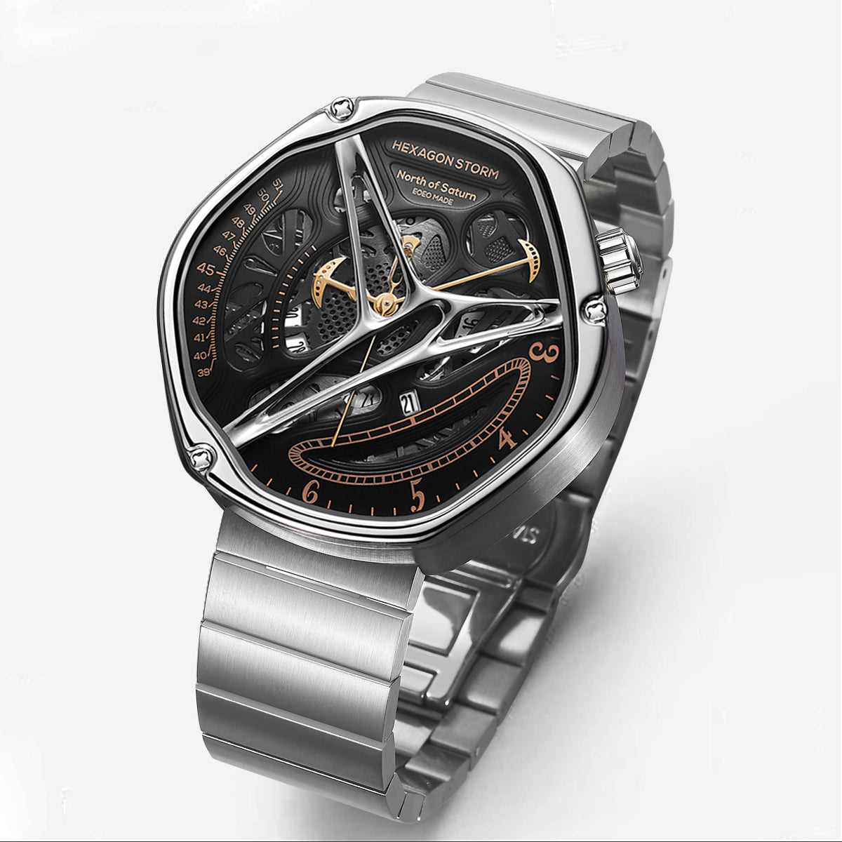 Hexagon SkeletonWatch