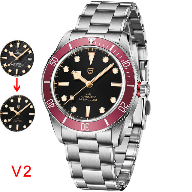 Luxury Steel Automatic Watch