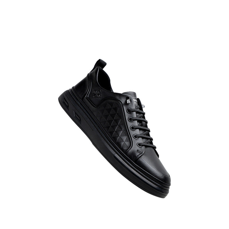 Men’s Cowhide Low Top Casual Shoes