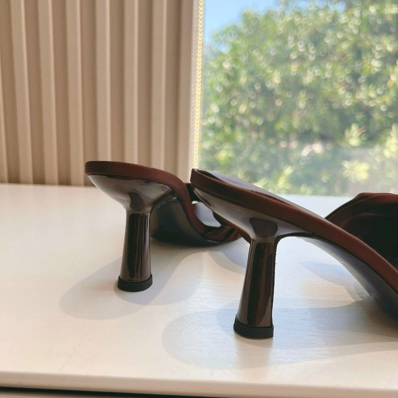 Classic Bow Stiletto Sandals