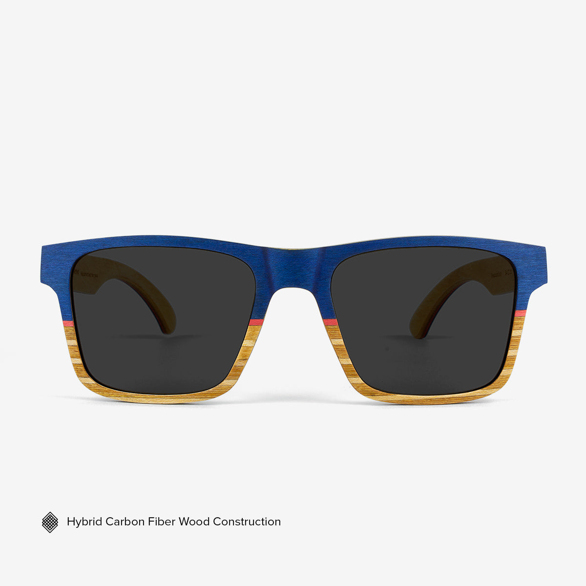 Sebastian - Maritime Wood & Carbon Fiber Sunglasses